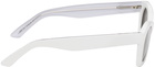 Balenciaga White Cat-Eye Sunglasses