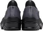 DEMON Gray & Black Bero Boots