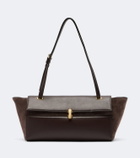 Savette Symmetry Trapeze Medium leather shoulder bag