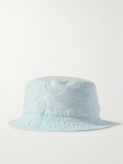 Vilebrequin - Bohème Logo-Embroidered Linen Bucket Hat - Blue