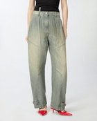 Pinko Vintage Denim P Pants Jeans With Balloon Leg Light Vintage Wash