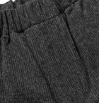 Club Monaco - Charcoal Cuffed Cotton Trousers - Black