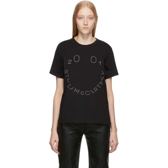 Photo: Stella McCartney Black 2001 Happy T-Shirt