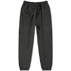 Fear of God ESSENTIALS Logo Sweat Pant in Off Black