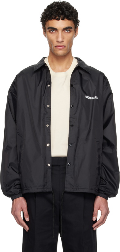 Photo: WACKO MARIA Black Coach Jacket