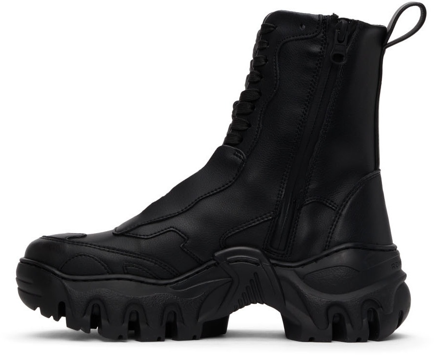 Rombaut Black Beyond Leather Boccaccio II Ankle Boots Rombaut
