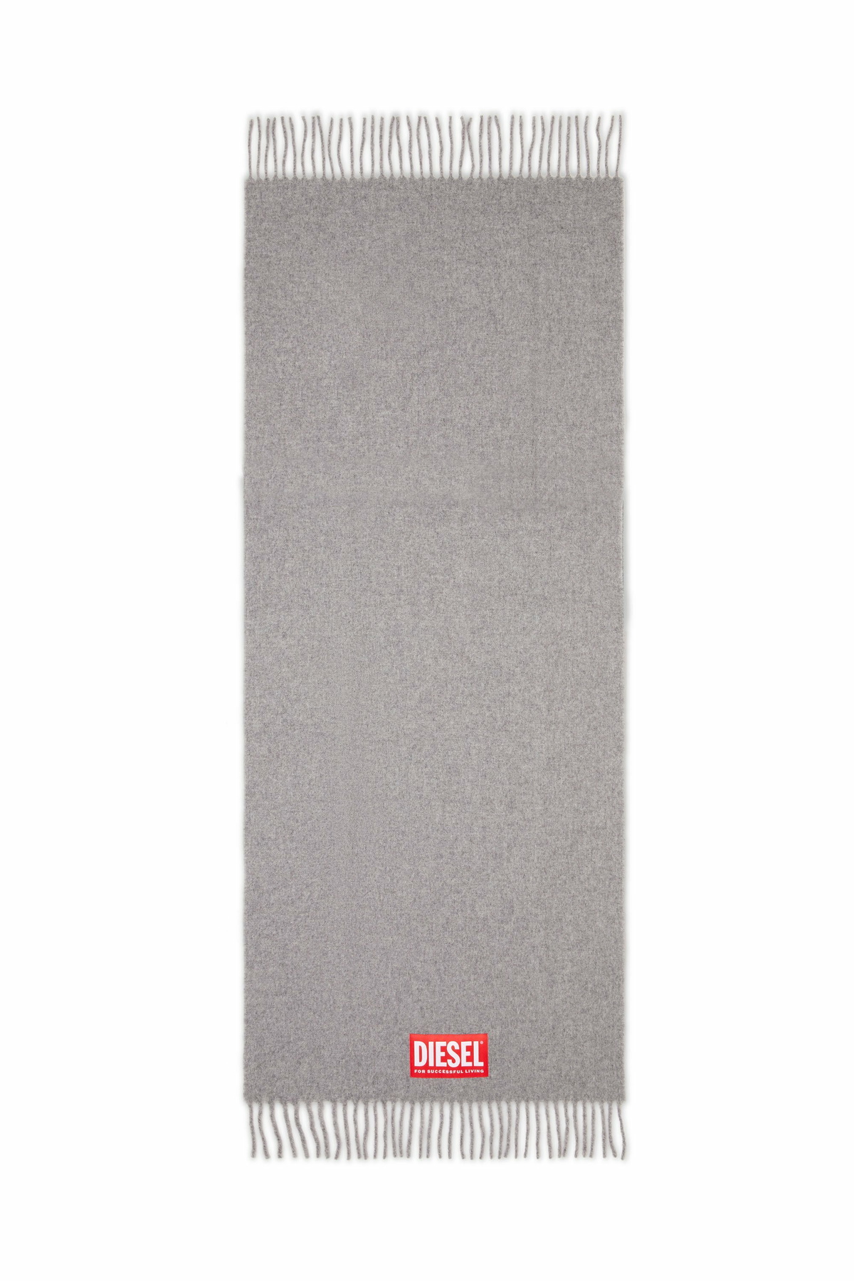 Diesel Wool blend scarf - Scarf Mens in Grey