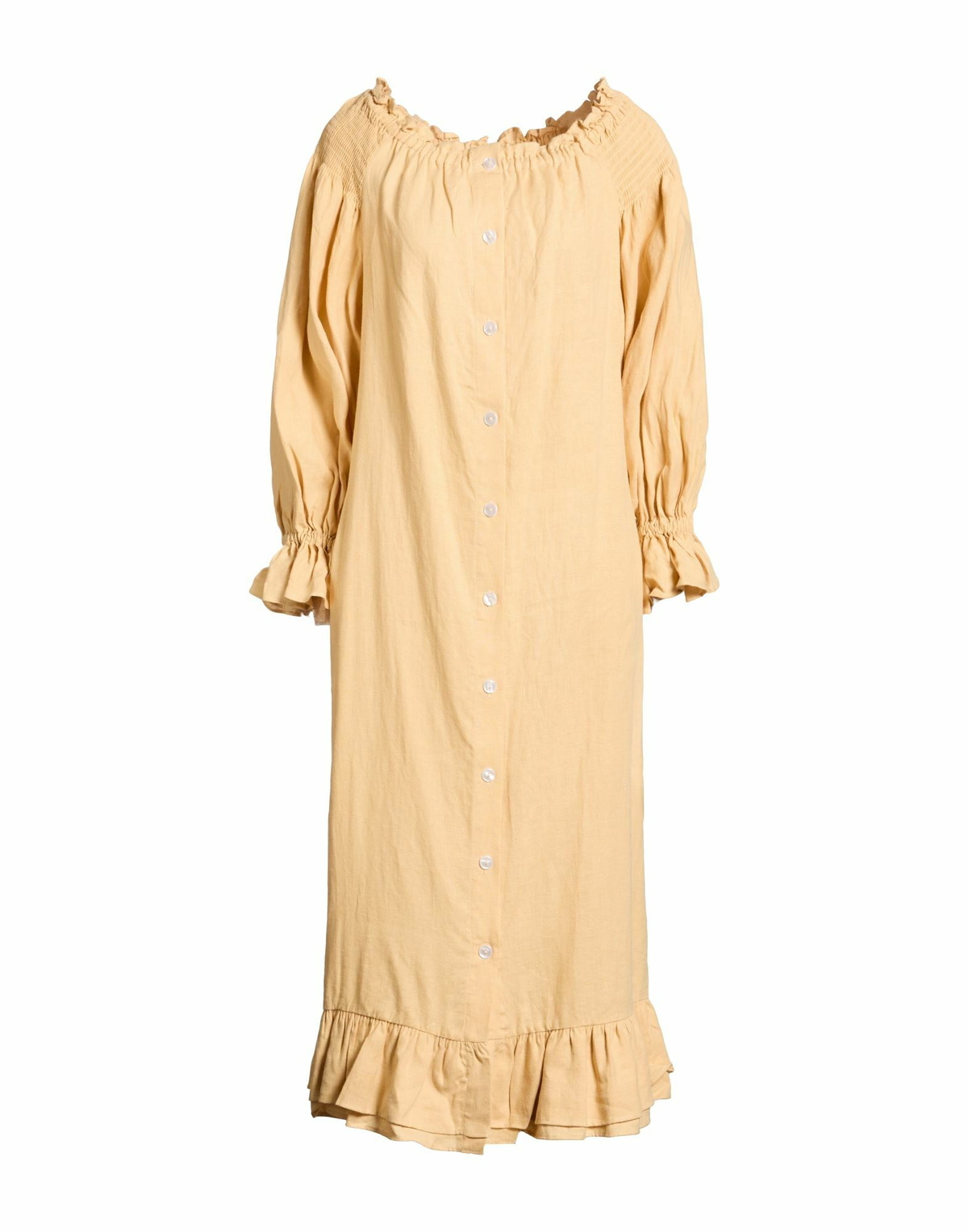 Sleeper Womens Midi dress Sand