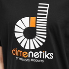 Dime Men's netiks T-Shirt in Black