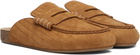 JW Anderson Tan Stitch Loafers