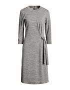Peserico Womens Midi dress in Grey