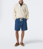 Orlebar Brown Wyatt cotton jersey half-zip sweatshirt