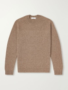 Boglioli - Virgin Wool and Cashmere-Blend Sweater - Brown