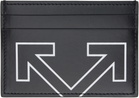 Off-White Black Heritage Card Holder