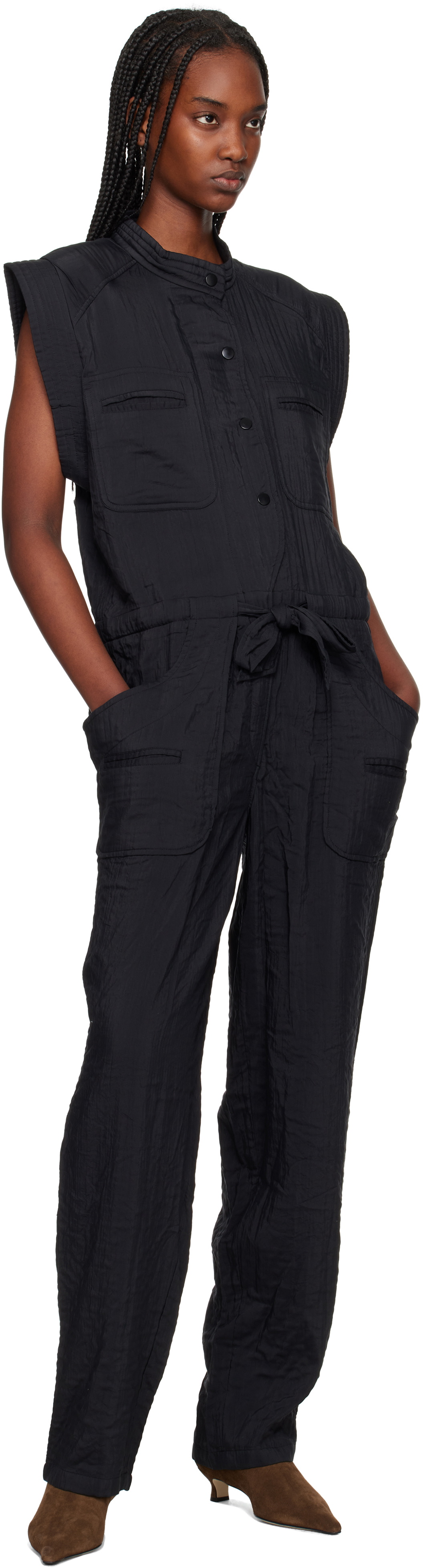 Isabel Marant Etoile Black Suzie Jumpsuit