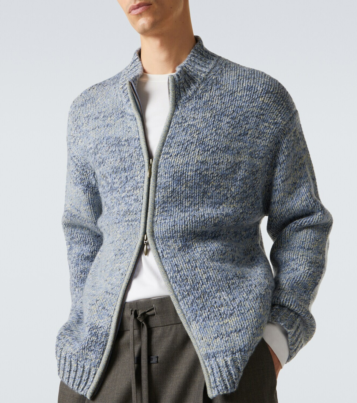Le Kasha Lamdu cashmere cardigan