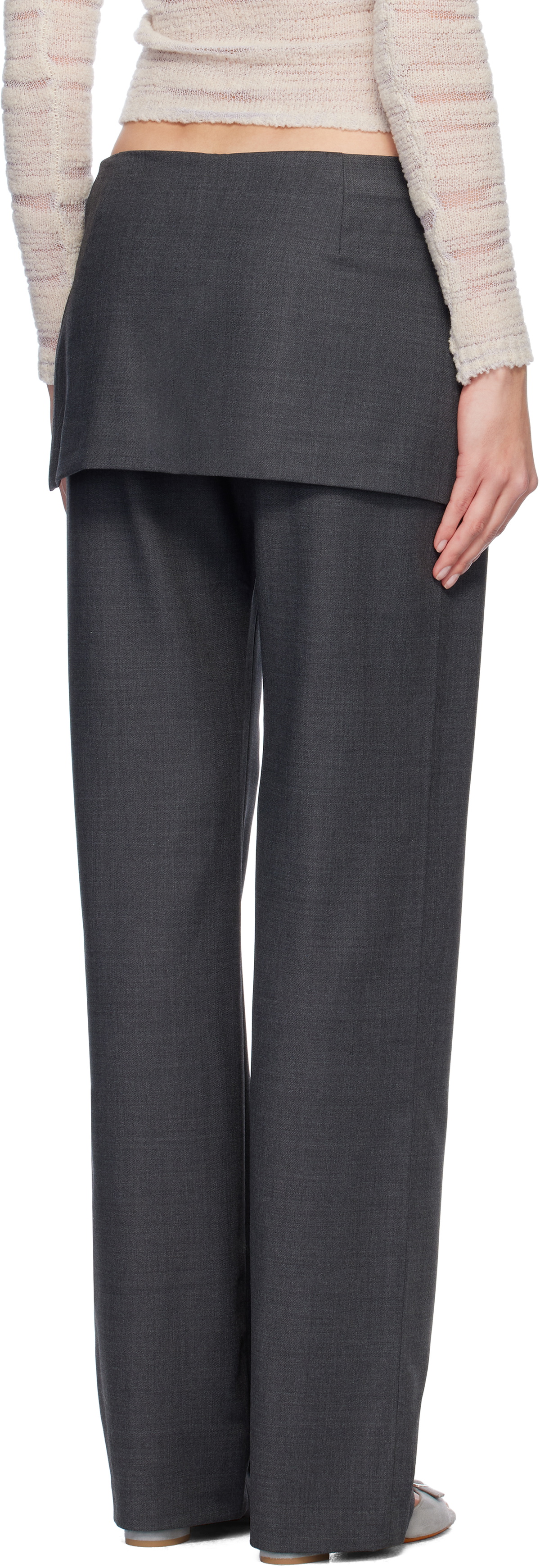 Paloma Wool Gray Archive Trousers Paloma Wool
