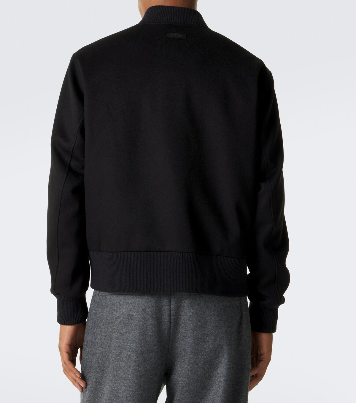 Lardini Virgin wool bomber jacket