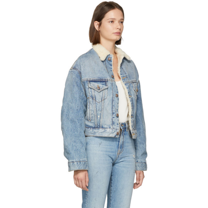 R13 jean hot sale jacket