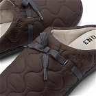 END. x SUBU 'Surplus Quilting' in Brown
