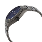Movado Automatic Blue Dial Grey-plated Unisex Watch 0607553