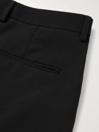 VALENTINO - Wool and Mohair-Blend Trousers - Black