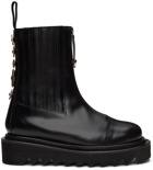 Toga Virilis Black Side Gore Zip Boots