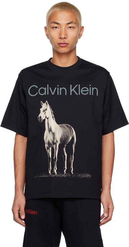 Photo: Calvin Klein Black Dark Horse T-Shirt