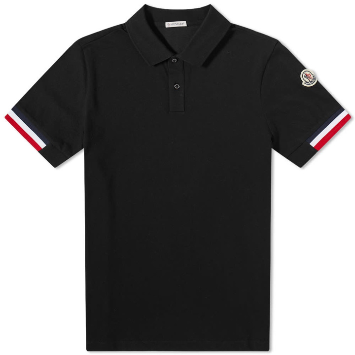 Photo: Moncler Bold Tipped Sleeve Polo