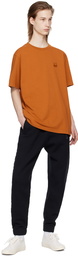 Maison Kitsuné Orange Bold Fox Head T-Shirt