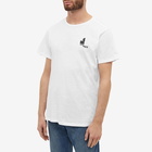 Isabel Marant Men's Zafferh Inverted Logo T-Shirt in White