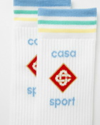 Casablanca Sport Sock White - Mens - Socks