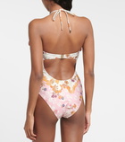 Zimmermann - Laurel floral swimsuit