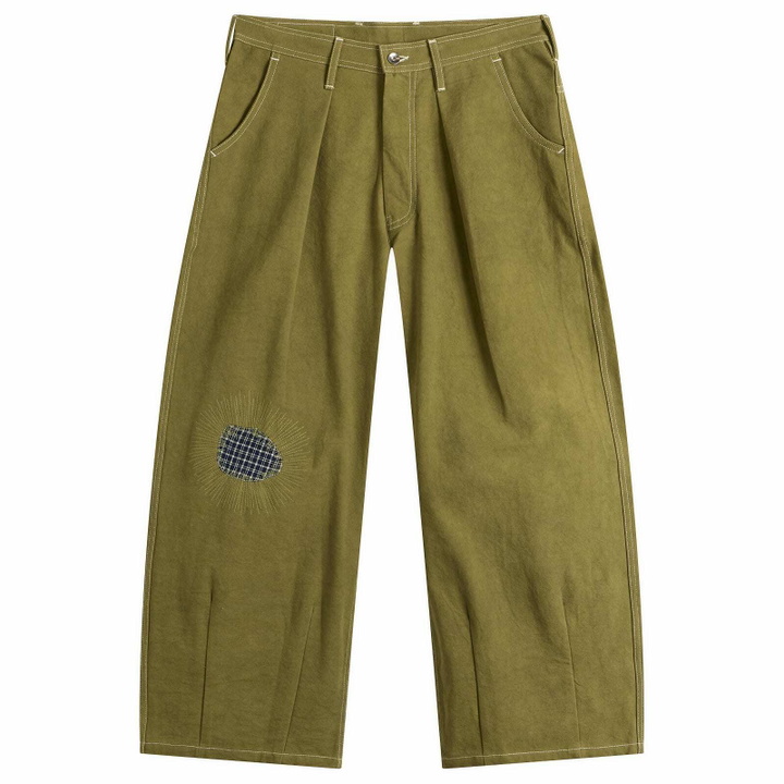 Photo: Story mfg. Scarecrow Lush Pants - Presented by END. in Olive