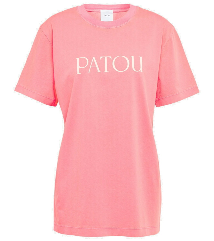 Photo: Patou Logo cotton jersey T-shirt