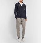 Paul Smith - Cotton-Jersey Zip-Up Hoodie - Blue