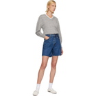 AGOLDE Blue Dame Denim Shorts