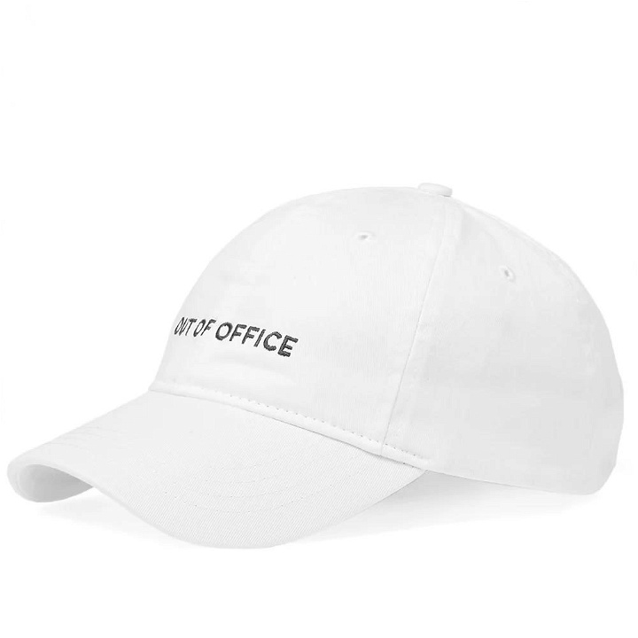 Photo: Wood Wood Out of Office Cap White