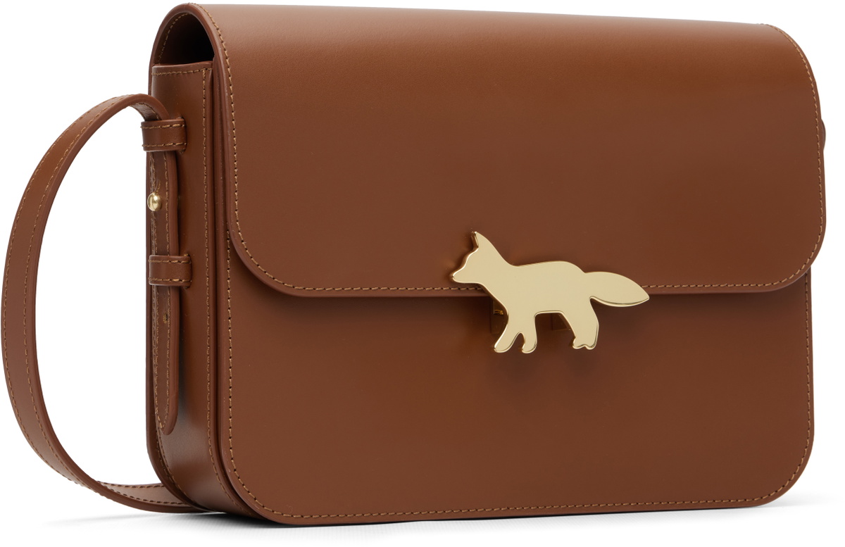 Maison Kitsuné Tan Edie Large Bag