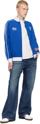 PLACES+FACES Blue 'P+F' FC Track Jacket