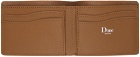 Dime Brown Leather 'Dime' Wallet