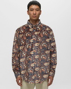 Drôle De Monsieur La Shirt Velours Paisley Multi - Mens - Longsleeves