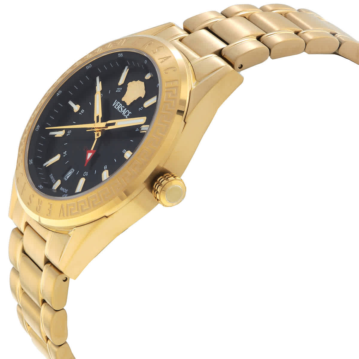Versace Black and Gold V-Code Collection (Unisex) Versace TIMELESS.V-CODE (WC-8I) - Watch - black/gold  main image 2