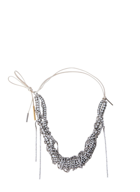 Photo: Dries Van Noten Crystal-Embellished Necklace