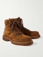 Officine Creative - Boss Suede Boots - Brown