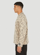 Spotted Sweater in Beige