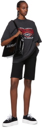 Thames MMXX. Black Shoplifter Tote