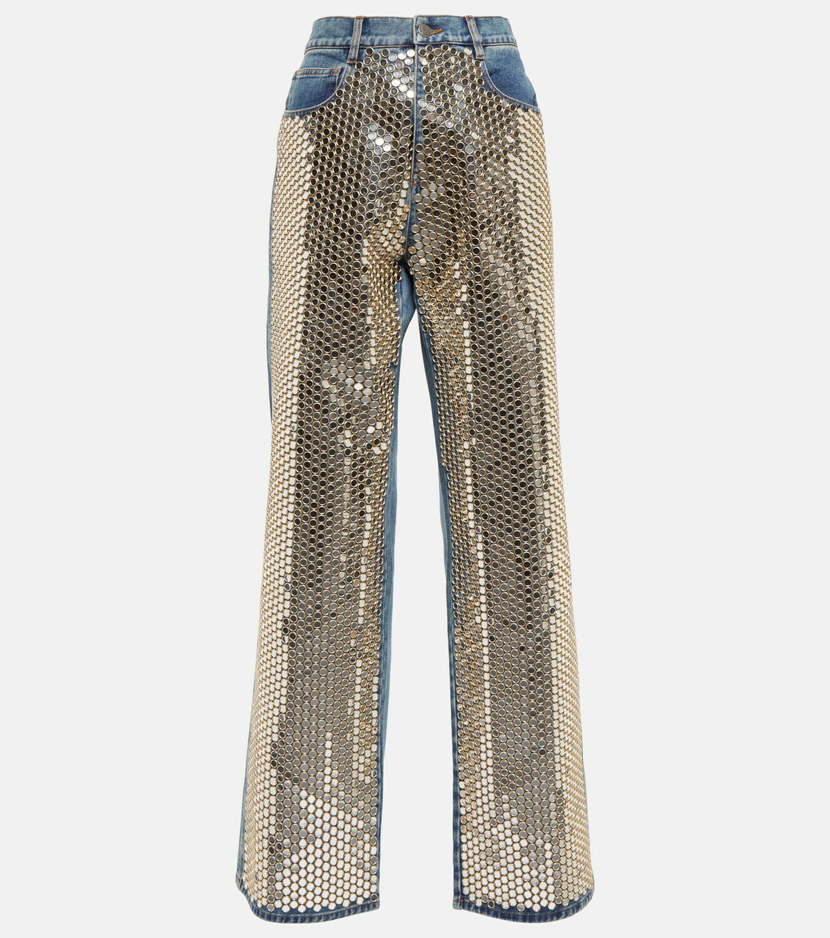 Giuseppe di Morabito High-rise embellished jeans