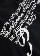 Picante Gallery Logo Cotton T-shirt Black