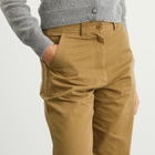 Nothing Written Women's Paan Cotton Work Pants in Khaki